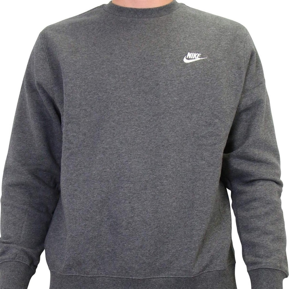 Dark Grey Nike Men’s Fleece Crewneck